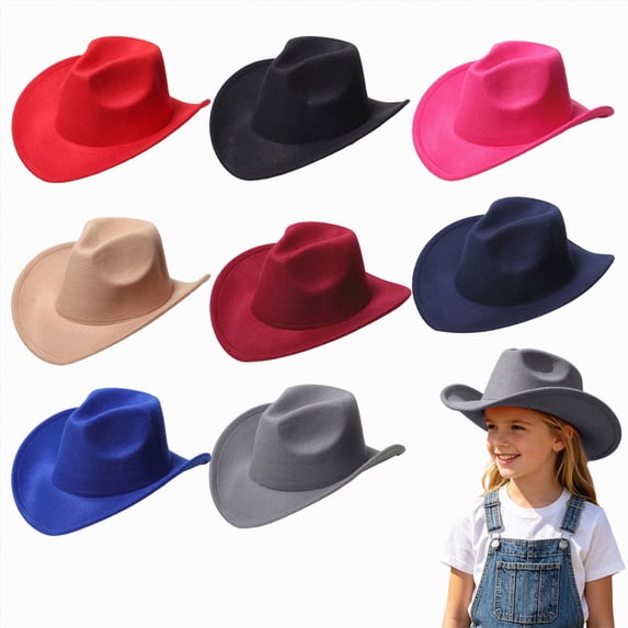 Baby Boys Girls Cowboy Hat Baby Cowgirl Hats Infant Toddler Hats Western Hats for Kids 6-12 Months 12-24 Months 2T 3T 4T 5T 6T 7T 8T 9T Children Beige 4-10 Years