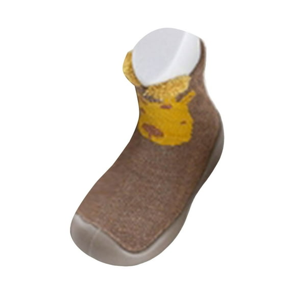 Baby Boys Girls Cute Cartoon Animal Non Slip Indoor Floor Slippers Toddler Breathable Cotton Sock Shoes