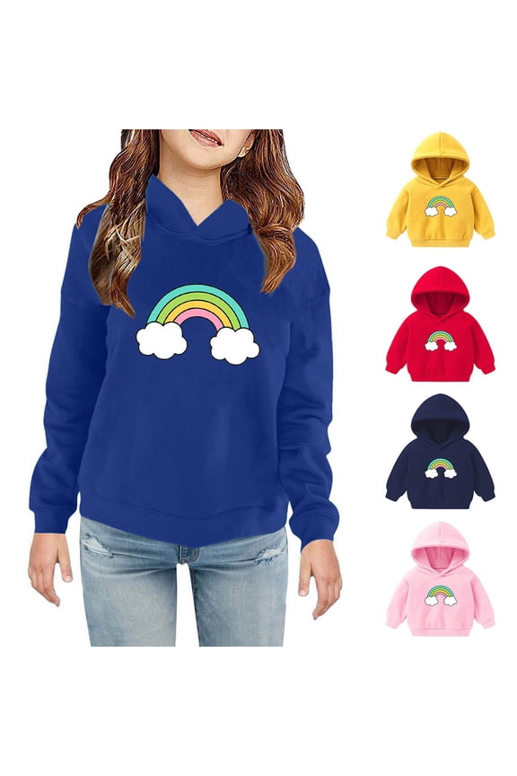 Baby Boys Girls Cute Christmas Sweatshirt Sale Hoodies Solid Long Sleeve T-Shirt Pullovers Children's Cotton Thin Fall & Winter Tops 2-6 Years Blouses qILAKOG Size 2 Years