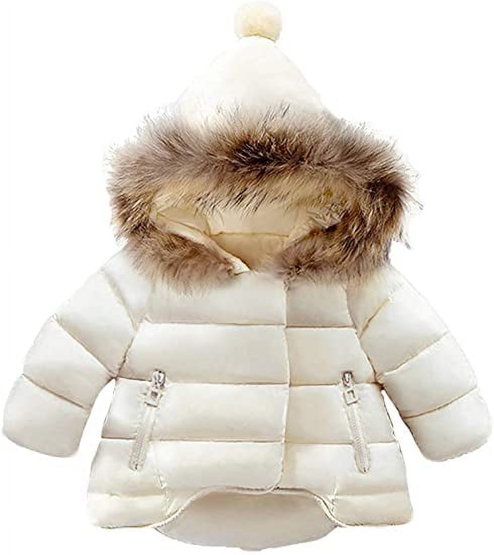 Baby Boys Girls Down Jacket Toddler Winter Warm Puffer Down Coat Cotton ...