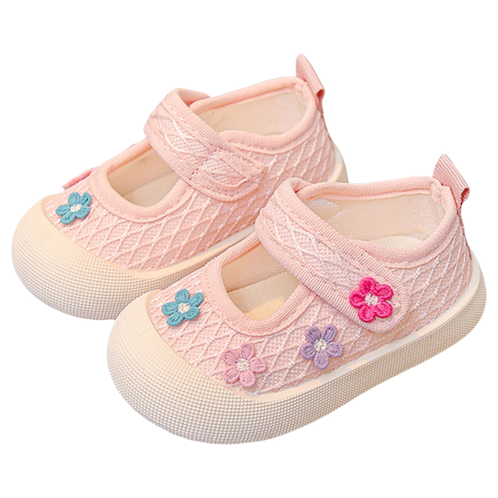 Baby Boys Girls First Walkers Barefoot Hiking Sneakers Toddler Breathable Walking Running Tennis Shoes