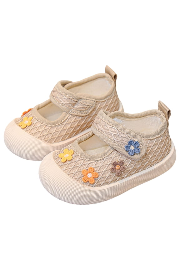Baby Boys Girls First Walkers Barefoot Hiking Sneakers Toddler Breathable Walking Running Tennis Shoes