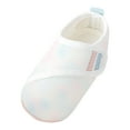 thumbnail image 1 of Baby Boys Girls First Walking Shoes Infant Slip On Sneakers Crib Shoes Lightweight Non Slip Barefoot Shoes, 1 of 4