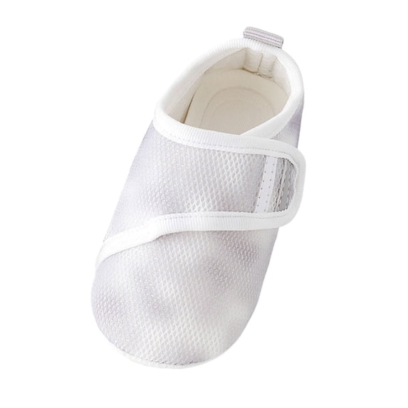 Baby Boys Girls First Walking Shoes Infant Slip On Sneakers Crib Shoes Lightweight Non Slip Barefoot Shoes