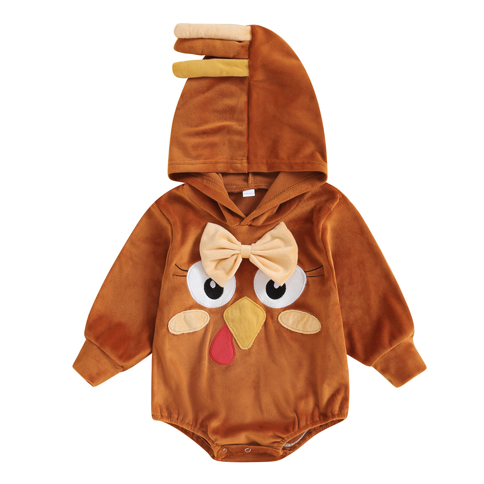 Baby Boys Girls Long Sleeve Cartoon Prints Romper Kids Clothes Baby