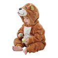 thumbnail image 1 of Baby Boys Girls New Christmas Hooded Cartoon Animal Outfit Long Sleeve Romper Baby Christmas Romper Clothes 6-12 Months, 1 of 5