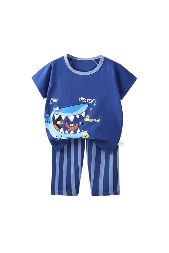 Baby Boys Girls Pajamas Sleepwear Set Dinosaur Tank Top Shorts 8-9 Y 9-10 Y 10-11 Y Premium Cotton Tagless Design Everyday Play Machine Washable (9-10 Years,Pink)