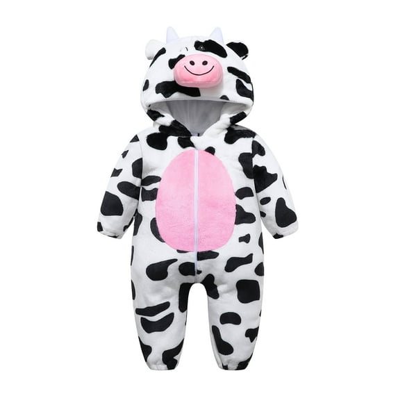 Baby White Cow Green Dinosaur Blue Shark Costumes Toddler Outfit Infants Romper