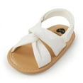 thumbnail image 1 of Baby Boys Girls Sandals, Summer Infant Newborn Soft Crib Shoes Beach Sandals Dress Flats Shoes First Walkers Prewalker Shoes, 1 of 5