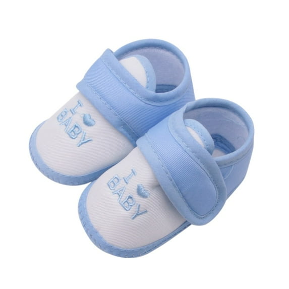 Baby Boys Girls Shoes Letter Pattern Toddler Sneakers Anti-Slip Infant First Walkers 0-18 Months