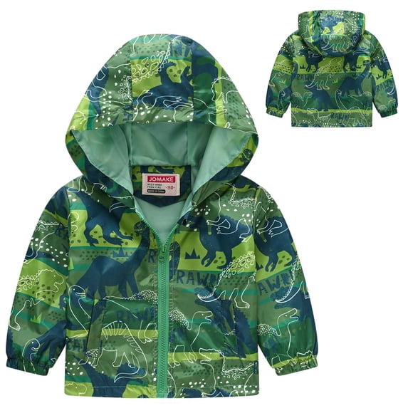 Baby Boys Girls Winter Coat Cute Printed Lightweight Coat Windbreaker Casual Outerwear for Baby Girls Child Winter Coat 12-18 Months