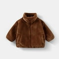 thumbnail image 1 of Baby Boys Girls Winter Coat Jacket Cute Jackets with Pockets for Kids Baby Girls Winter Down Coat Baby Clothes 18-24 Months, 1 of 7