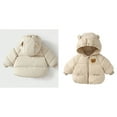 thumbnail image 1 of Baby Boys Girls Winter Coat,Little Boys Girls Puffer Coat Bear Ear Cute Jackets Lightweight Puffer Jacket for Baby Boys Kids Winter Jacket Baby Boy Clothes, 1 of 3