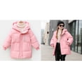 thumbnail image 1 of Baby Boys Girls Winter Coat,Little Boys Girls Puffer Coat Mid-length Hooded Jacket Windproof Down Jacket For Kids Baby Winter Warm Outwear Jacket Coat Warm Thick Clothes, 1 of 5