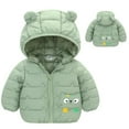 thumbnail image 1 of Baby Boys Girls Winter Coats Hoods Light Puffer Down Jacket Outwear 2-3 Years, 1 of 4