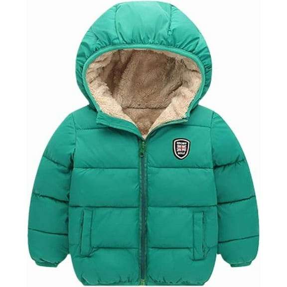 Baby Boys Girls Winter Coats, Thick Hooded Down Kids Infants Toddlers Winter Warm Jacket Outerwear for 2-7 Years