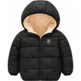 thumbnail image 1 of Baby Boys Girls Winter Coats, Thick Hooded Down Kids Infants Toddlers Winter Warm Jacket Outerwear for 2-7 Years, 1 of 5