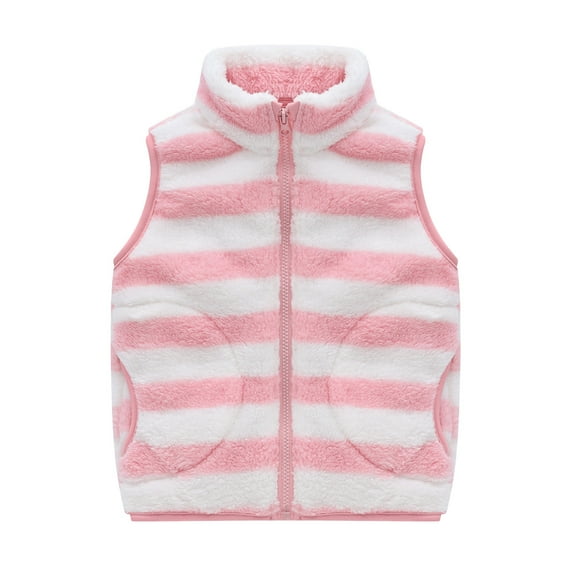 Baby Boys Girls Winter Puffer Vest Lightweight Sleeveless Lined Padded Vest High Neck Cute Jacket Down Puffer Vest Fall Winter Outfit Outwear for Toddler Kids Boys Girls Size 1-2