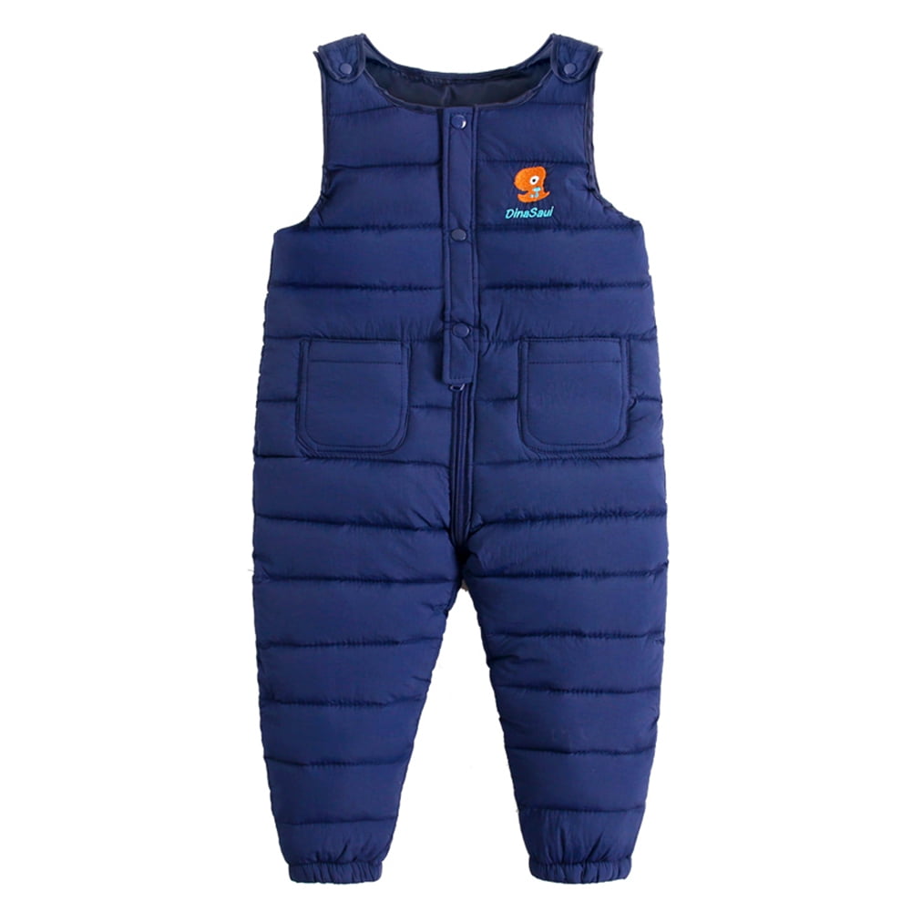 Baby Boys Girls Winter Snow Pants Overalls Snowsuit, 6M5T Toddler Kids