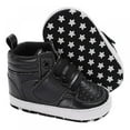 thumbnail image 1 of Baby Boys High-Top Ankle Sneakers Infant Slippers Anti-Slip Soft Sole Toddlers First Walkers Shoes, 1 of 6