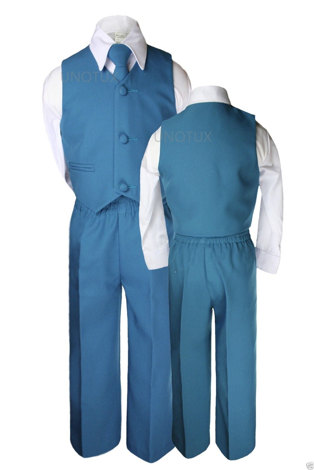VESTIA BABY PARTY SET - GREY BLUE
