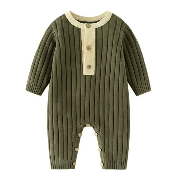 Baby Boys Long Sleeve Romper Jumpsuit Clothes Warm Baby Boy Baby Rompers Baby Winter Girls Boys Clothes,12-18 Months