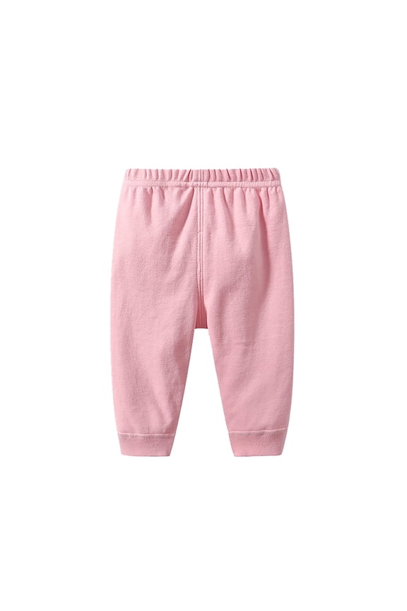 Baby Boys Pants Toddler Pull on Sweatpants Trousers Infant Girls Cotton Joggers Unisex Baby Leggings for Newborn Warm Bottoms