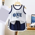 thumbnail image 1 of Baby Boys Short Sleeve Top And Pant Bodysuits, 1 of 2