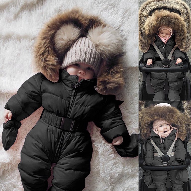 Baby Boys Baby Girl Cold Weather Clothes Warm Fleece Outfit Set