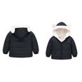 thumbnail image 1 of Baby Boys Winter Coat,Baby Boys Puffer Coat Bear Ear Hooded Jacket Windproof Down Jacket for Baby Toddler Puffer Jacket Baby Girl Winter Clothes, 1 of 4