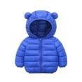 thumbnail image 1 of Baby Boys Winter Coat,Baby Boys Puffer Coat Cute Bear Ear Hooded Jacket Zipper Windproof Jacket Outwear for Baby Girls Baby Jacket Baby Boy Clothes, 1 of 5
