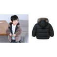 thumbnail image 1 of Baby Boys Winter Coat,Baby Boys Puffer Coat Cute Bear Ear Hooded Jackets with Pockets Thicken Windproof Zipper Warm Outwear for Toddler Baby Outerwear Coats Baby Winter Clothes, 1 of 9