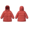 thumbnail image 1 of Baby Boys Winter Coat,Baby Boys Puffer Coat Mid-length Hooded Jacket Long Sleeve Light Winter Coats For Kids Baby Puffer Jacket Kids Warm Thick Clothes, 1 of 4