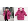 thumbnail image 1 of Baby Boys Winter Coat,Baby Boys Puffer Coat Mid-length Hooded Jackets With Pockets Thicken Windproof Zipper Warm Outwear For Baby Kids Winter Down Coat Baby Winter Coat, 1 of 4
