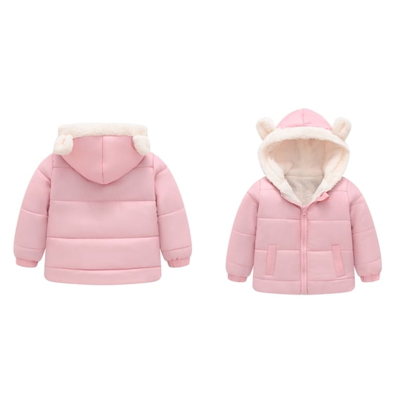 Baby Boys Winter Coat,Baby Girls Puffer Coat Bear Ear Cute Jackets Lightweight Puffer Jacket for Toddler Baby Boys Winter Coat Baby Boy Clothes