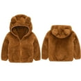 thumbnail image 1 of Baby Boys Winter Coat Jacket Bear Ear Cute Jackets for Baby Girls Baby Winter Jacket Winter Baby Girl Clothes 18-24 Months, 1 of 8