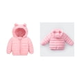 thumbnail image 1 of Baby Boys Winter Coat,Toddler Puffer Coat Bear Ear Hooded Jacket Zipper Windproof Jacket Outwear for Toddler Baby Girls Baby Winter Jacket Baby Boy Clothes, 1 of 4