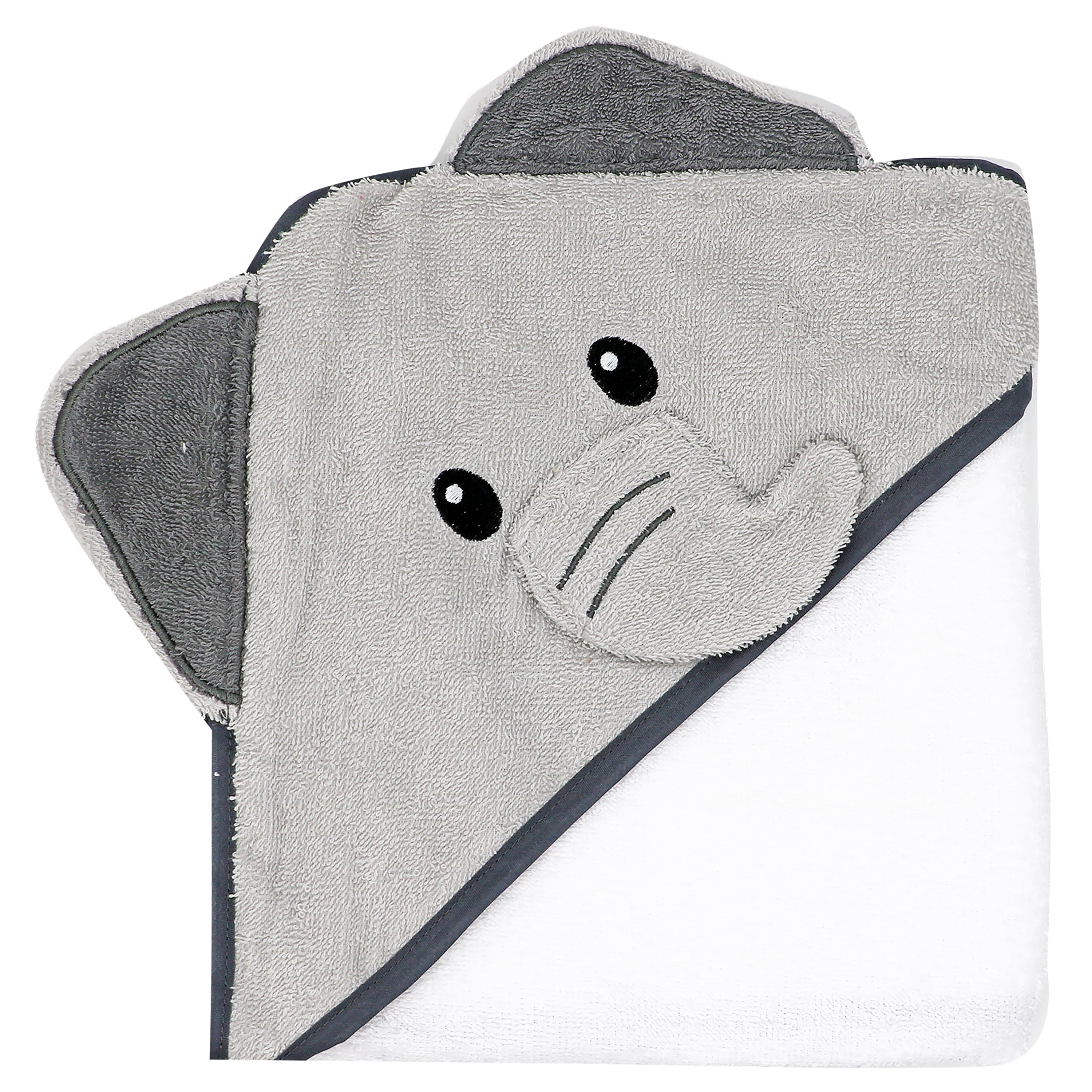 Baby Boys and Girls Elephant Hooded Bath Towel