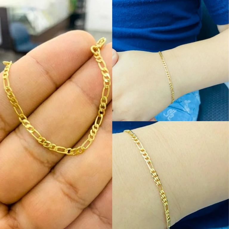 Newborn Baby/Childrens Boys/Girls Gold Filled Bracelet, Pulsera