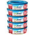 thumbnail image 1 of Baby Breeze Diaper Pail Refills, 5 Pk, 1400 Ct, 1 of 8