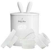 Portable Baby’s Brew Bottle Warmer + Adapters Set – USB-C Rechargeable, Cordless Feeding On-the-Go