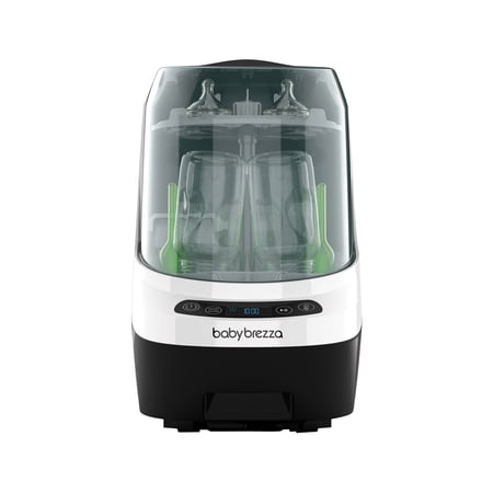 Baby Brezza Baby Bottle Washer Pro - Clinically Proven Better Cleaning - Washer, Sterilizer + Dryer In One Appliance for Essentials like Bottles + Pump Parts – Machine Replaces Brushes + Racks