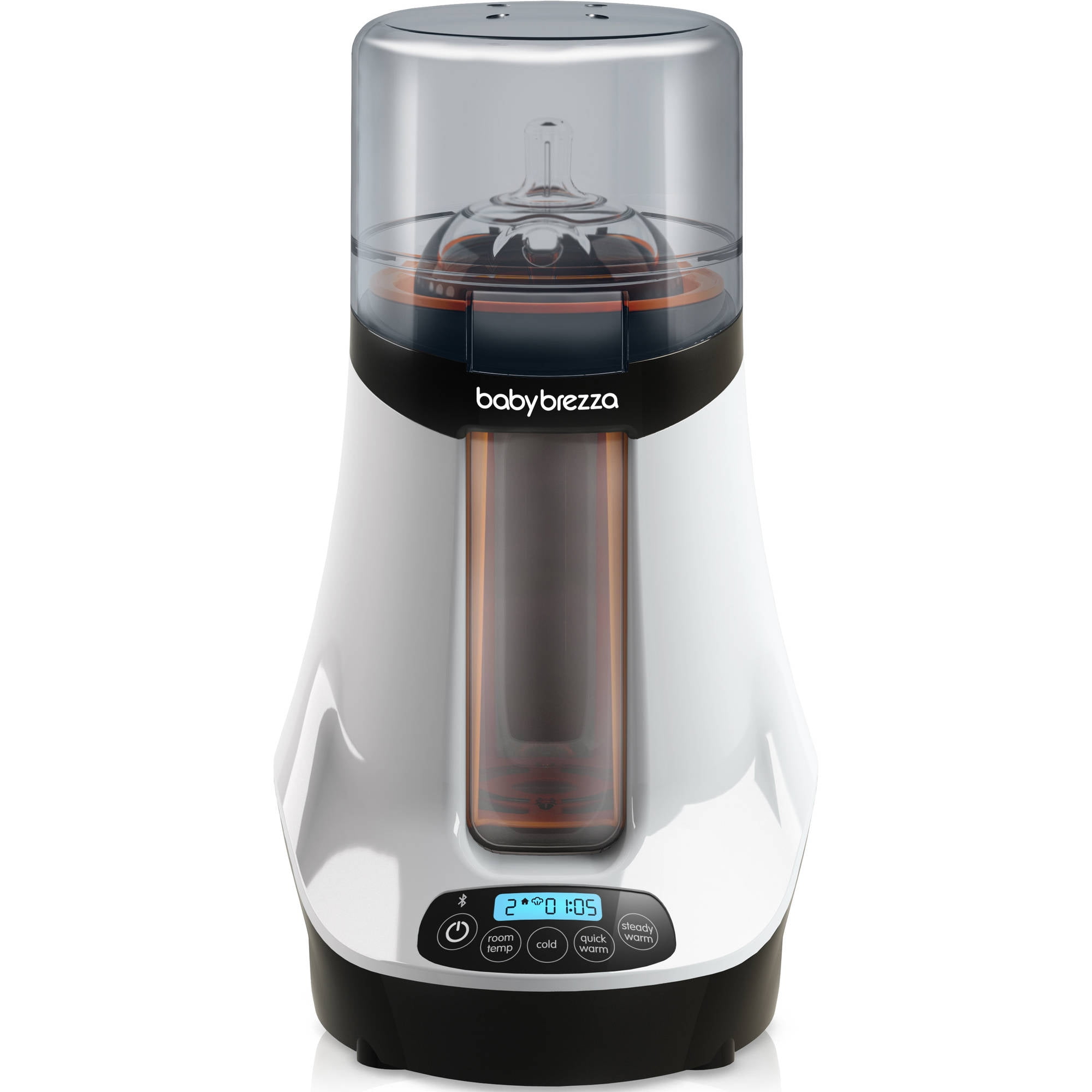 Baby Brezza Electric Baby Bottle and Food Warmer Best Fast Warm Feature - Safe for Breast Milk - Universal Fit - Glass, Plastic, Large or Small Bottles