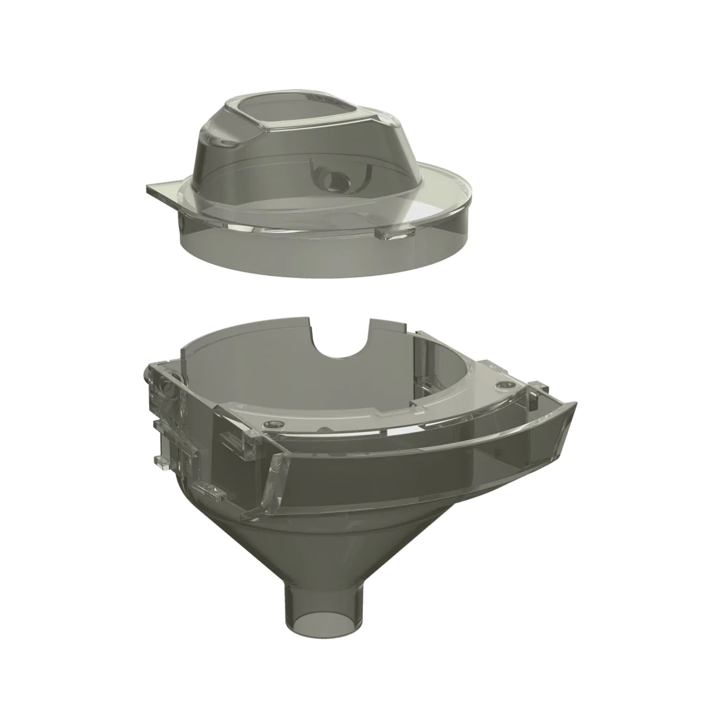 Baby Brezza Formula Pro Mini Replacement Funnel & Cover, Grey