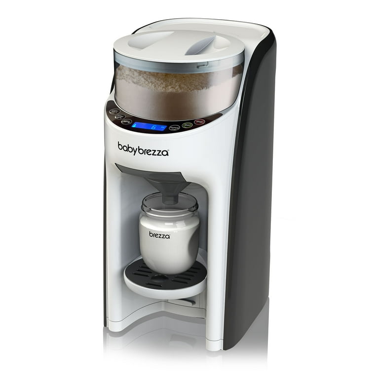 Baby Brezza New and Improved Formula Pro Advanced Formula Dispenser Machine  - Automatically Mix a Warm Formula Bottle Instantly - Easily Make Bottle