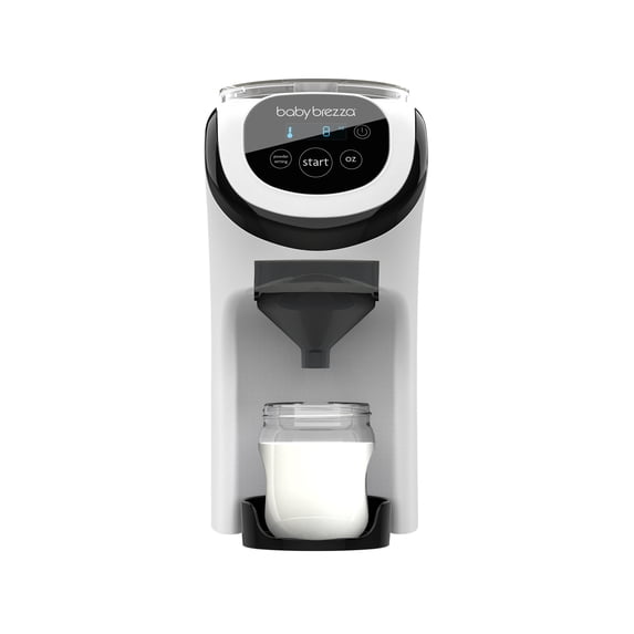 Baby Brezza Formula Pro Mini Baby Formula Mixer Machine Fits Small Spaces and is Portable for Travel– Bottle Makers Makes The Perfect Bottle for Your Infant On The Go, White