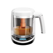 Baby Brezza Best Baby Puree Maker One Step Food Steamer Blender Auto Shut off Dishwasher Safe Cooker for Infants Toddlers with 3 Pouches & Funnels