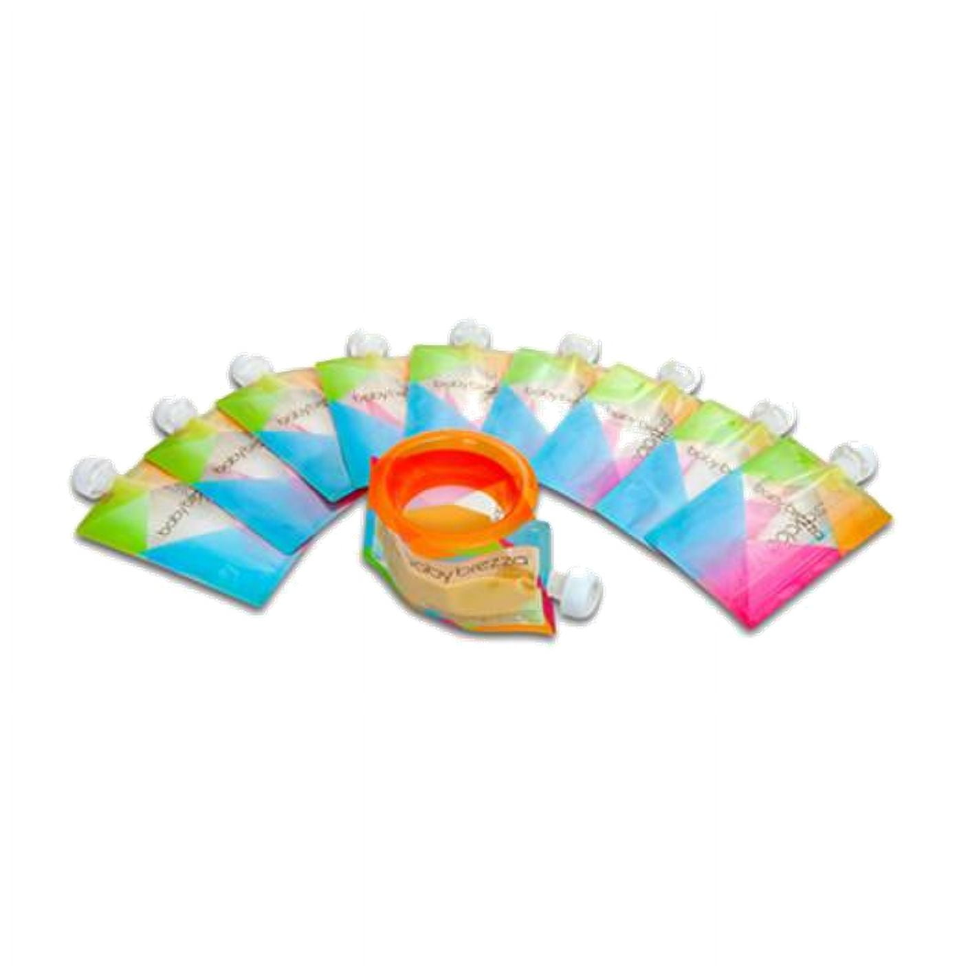 Baby Brezza Reusable Food Pouch 7 oz 10 pack Walmart