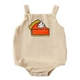 Baby Bubble Romper Long Sleeve, Boys Girls Sleeveless Thanksgiving Cake