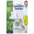 thumbnail image 1 of Baby Buddy Infant Pacifier Holder Clip with Silicone Ring, 4+ Months, Sage-White Stitches, 1pk, 1 of 7